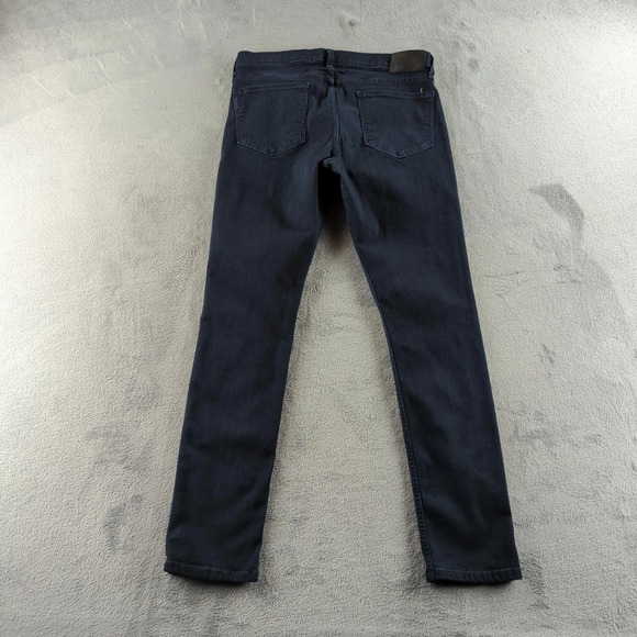 Paige Jeans Mens 34x30 (Fits 32x30) Blue Croft Dark Wash Slim Stretch Denim USA - Picture 2 of 11